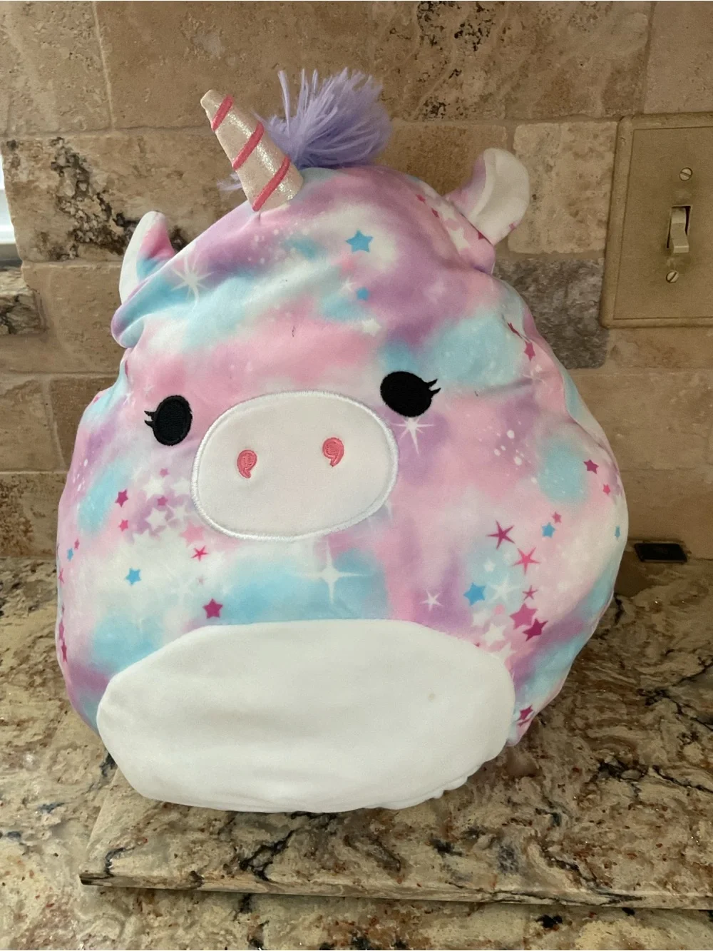 Squishmallows  Plush Pillow Flip-A-Mallow Purple Owl Purple Soft